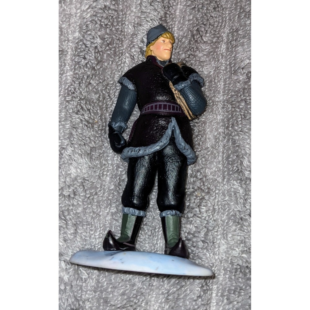 Disney Store London Frozen Kristoff 4" Inch Figure Figurine Cake‎ Topper Toy